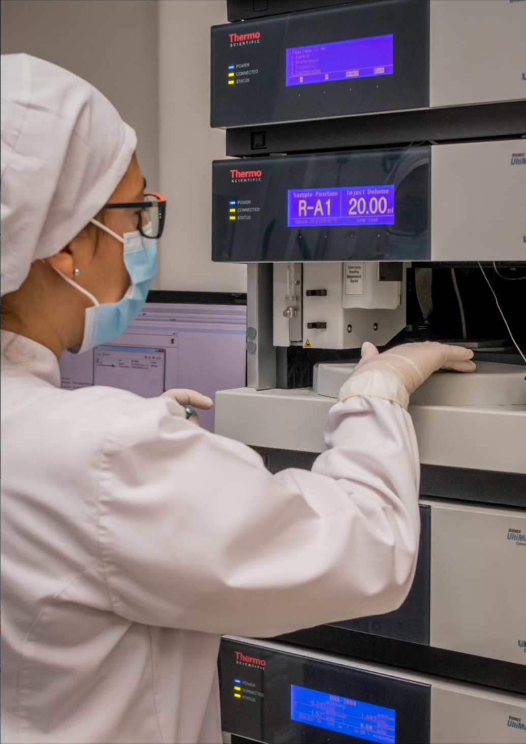 Producción en laboratorio